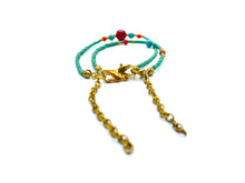 Load image into Gallery viewer, Green Beaded Bracelet
