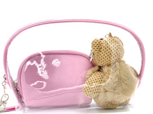 Load image into Gallery viewer, Makeup bag with key chain
