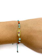 Load image into Gallery viewer, Gold Plate Slider Bracelet
