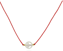 Load image into Gallery viewer, Peace Girls Necklace

